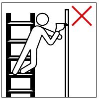 DGUV Information 208-016: Die Verwendung von Leitern und Tritten, 5 Was ist  bei der Verwendung von Leitern und Tritten zu beachten?