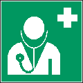 ISO 7010-E009 Arzt