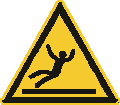 ISO 7010-W011 Warnung vor Rutschgefahr
