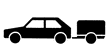 Abbildung: Sinnbild Personenkraftwagen mit Anhnger